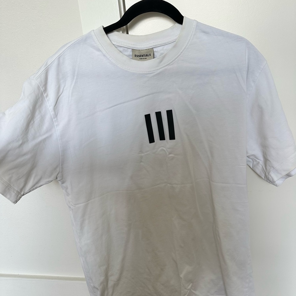 Essentials White Short Sleeve Tee